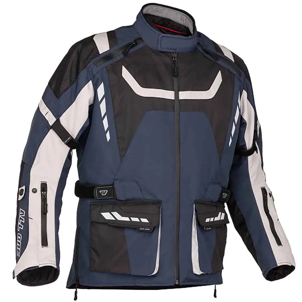 veste all one canyon evo bleu noir gris clair
